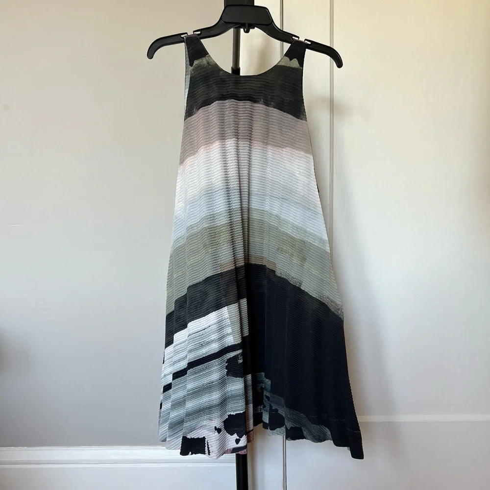 ISSEY MIYAKE Abstract Print Dress- Size 2 - Picture 6 of 8